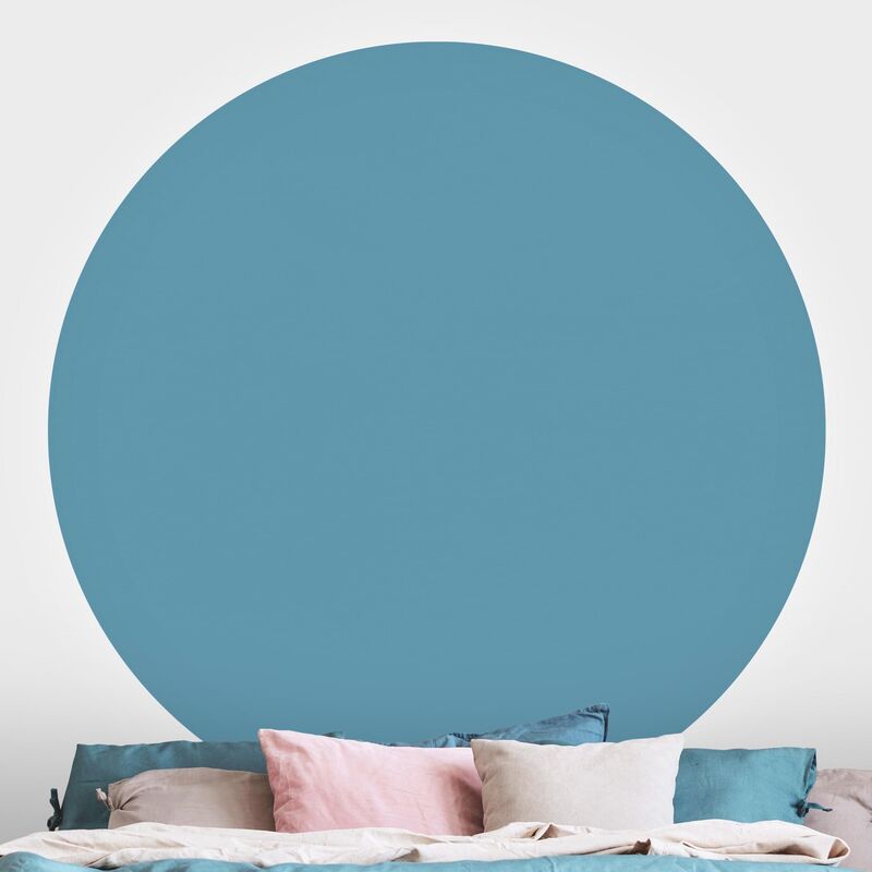 

Papel pintado redondo autoadhesivo - Sea Blue Dimensión LxA: 244cm x 244cm