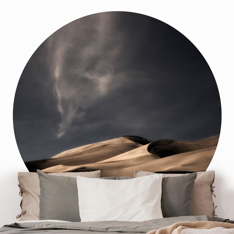 

Papel pintado redondo autoadhesivo - Colorado Dunes Dimensión LxA: 225cm x 225cm