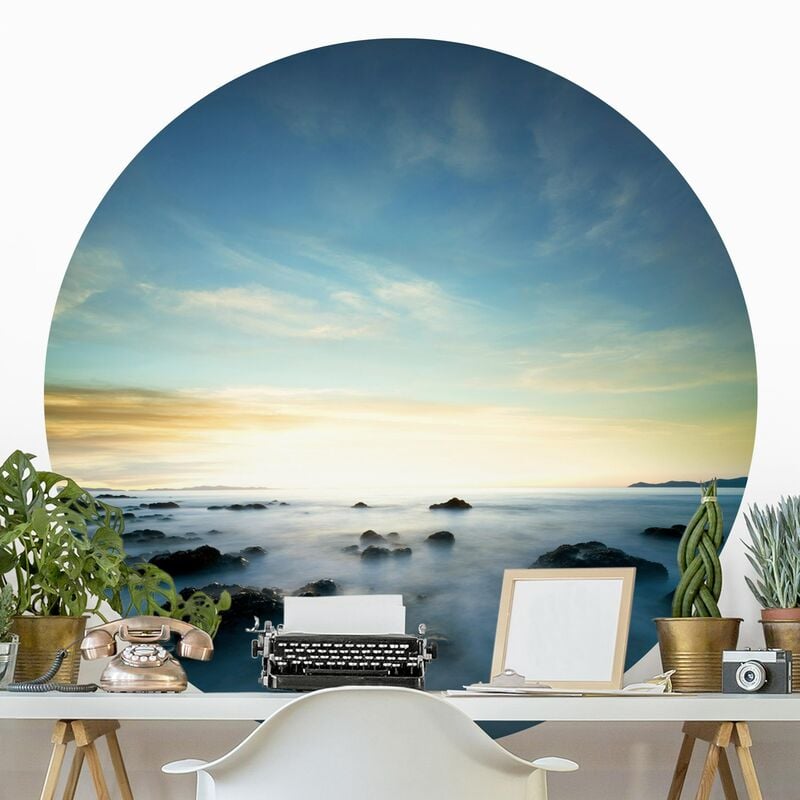 

Papel pintado redondo autoadhesivo - Spring Fairytale Dimensión LxA: 225cm x 225cm