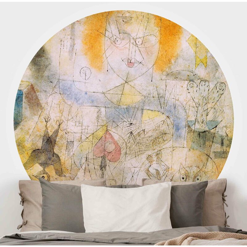 

Papel pintado redondo autoadhesivo - Paul Klee - Irma Rossa Dimensión LxA: 175cm x 175cm