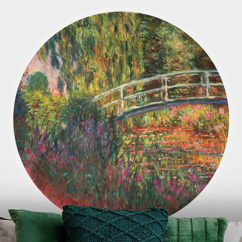 

Papel pintado redondo autoadhesivo - Claude Monet - Japanese Bridge In The Garden Of Giverny Dimensión LxA: 200cm x 200cm