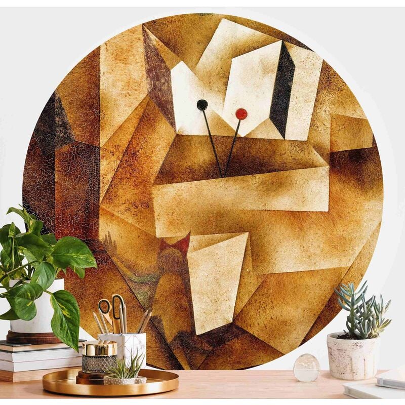 

Papel pintado redondo autoadhesivo - Paul Klee - Timpani Organ Dimensión LxA: 75cm x 75cm