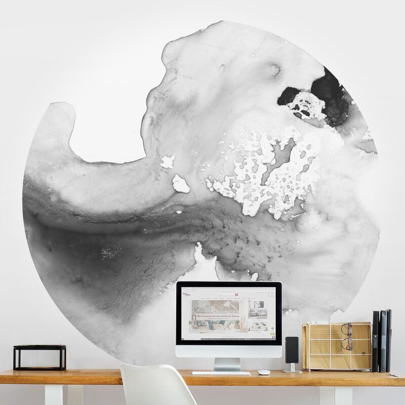 

Papel pintado redondo autoadhesivo - Haze And Water II Dimensión LxA: 200cm x 200cm