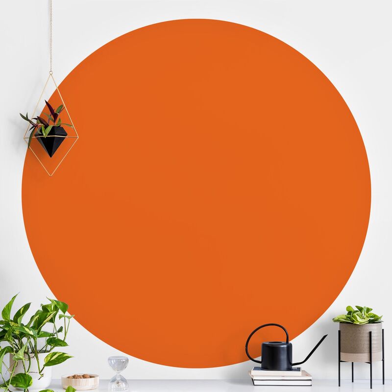 

Papel pintado redondo autoadhesivo - Poppy Dimensión LxA: 175cm x 175cm