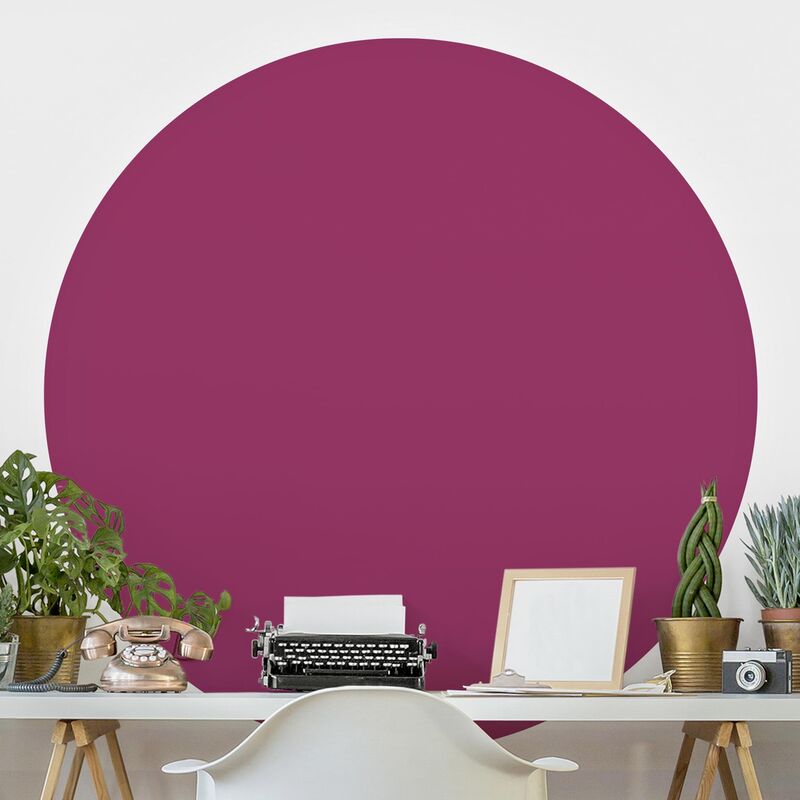 

Papel pintado redondo autoadhesivo - Orchid Dimensión LxA: 225cm x 225cm