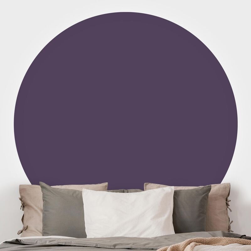 

Papel pintado redondo autoadhesivo - Red Violet Dimensión LxA: 75cm x 75cm