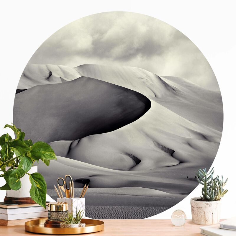 

Papel pintado redondo autoadhesivo - In The South Of The Sahara Dimensión LxA: 244cm x 244cm