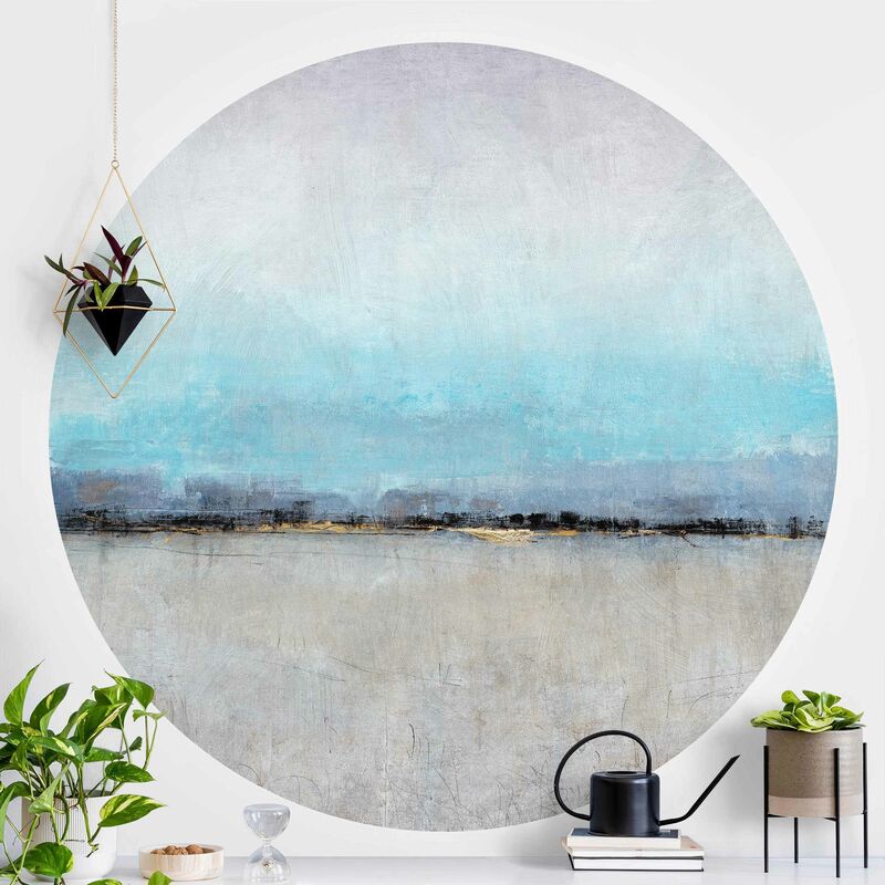 

Papel pintado redondo autoadhesivo - Boundless I Dimensión LxA: 175cm x 175cm