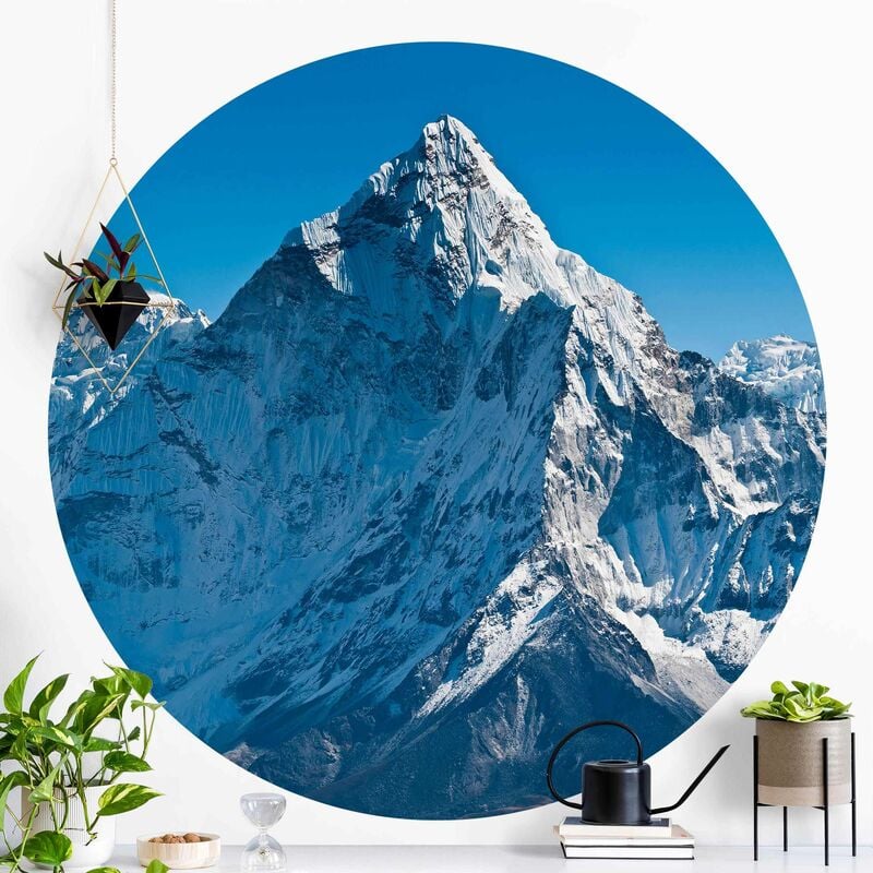 

Papel pintado redondo autoadhesivo - The Great Chinese Wall II Dimensión LxA: 122cm x 122cm