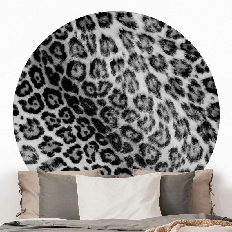

Papel pintado redondo autoadhesivo - Jaguar Skin Dimensión LxA: 200cm x 200cm
