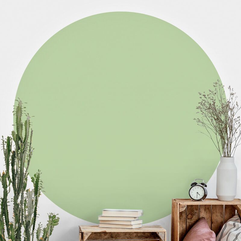 

Papel pintado redondo autoadhesivo - Mint Dimensión LxA: 122cm x 122cm