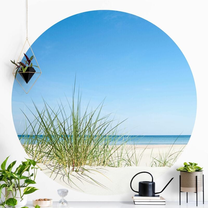 

Papel pintado redondo autoadhesivo - Baltic Sea Coast Dimensión LxA: 225cm x 225cm