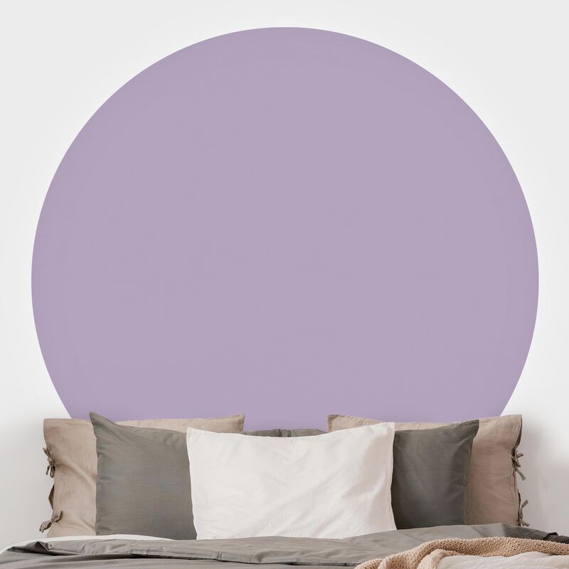

Papel pintado redondo autoadhesivo - Lavender Dimensión LxA: 200cm x 200cm
