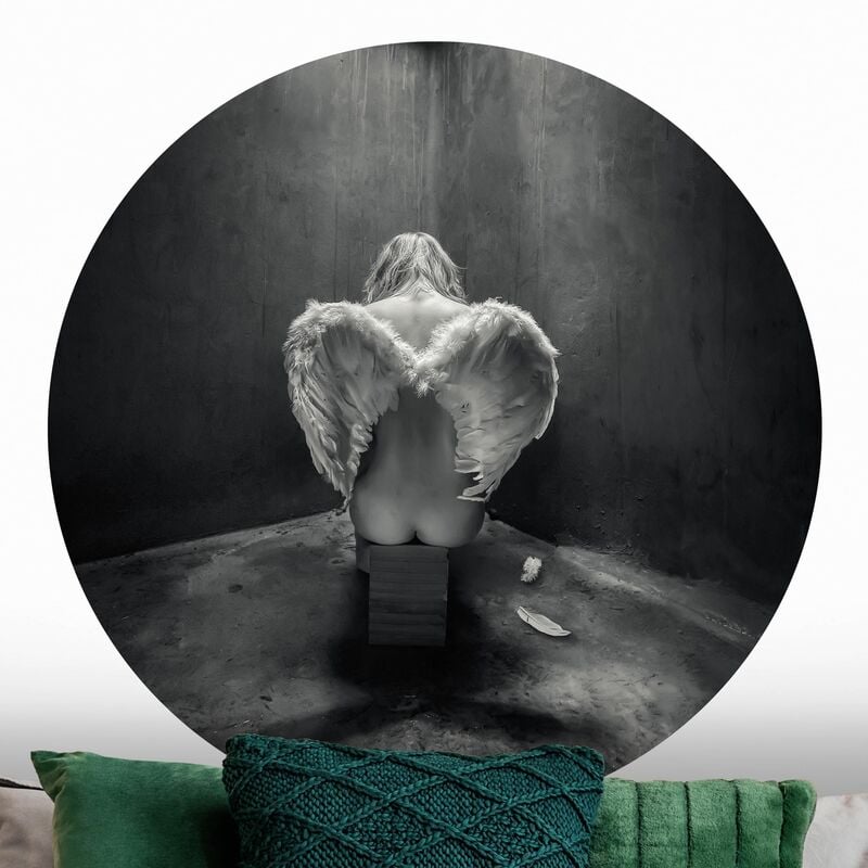 

Papel pintado redondo autoadhesivo - Busted Dimensión LxA: 200cm x 200cm