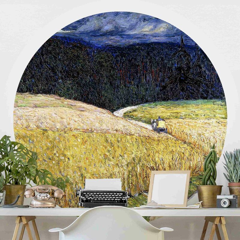 

Papel pintado redondo autoadhesivo - Wassily Kandinsky - Stormy Mood Dimensión LxA: 175cm x 175cm