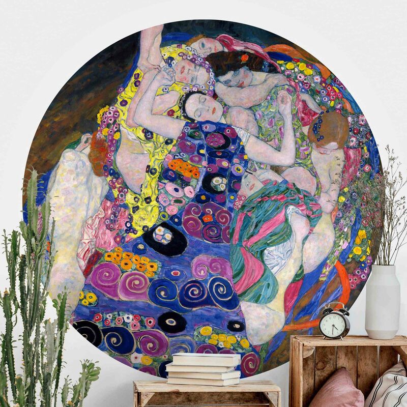 

Papel pintado redondo autoadhesivo - Gustav Klimt - The Virgin Dimensión LxA: 150cm x 150cm