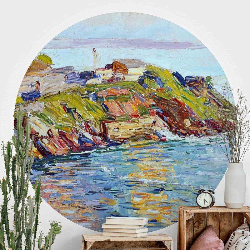 

Papel pintado redondo autoadhesivo - Wassily Kandinsky - Bay Rapallo Dimensión LxA: 244cm x 244cm