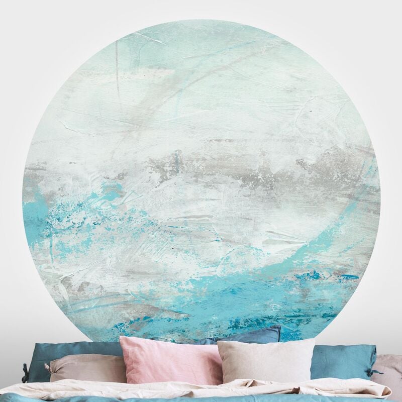 

Papel pintado redondo autoadhesivo - Arctic I Dimensión LxA: 244cm x 244cm