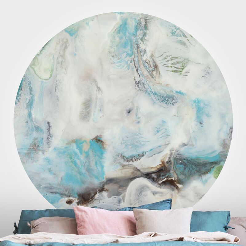 

Papel pintado redondo autoadhesivo - Tide With Flotsam III Dimensión LxA: 150cm x 150cm