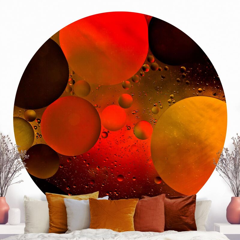 

Papel pintado redondo autoadhesivo - Astronomic Dimensión LxA: 244cm x 244cm