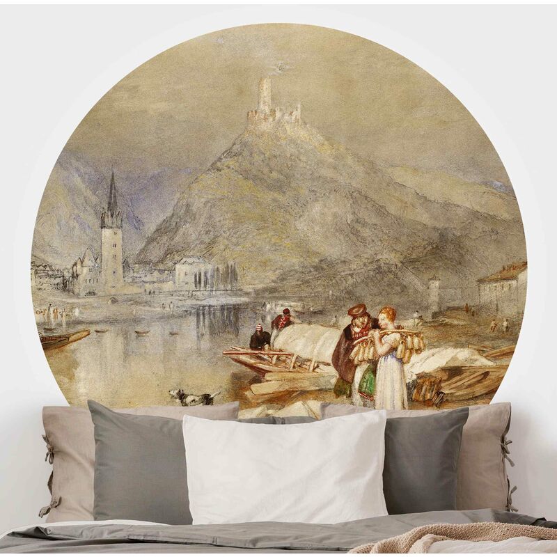 

Papel pintado redondo autoadhesivo - William Turner - Bernkastel On The Moselle Dimensión LxA: 122cm x 122cm