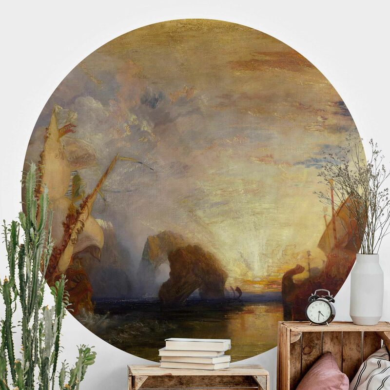 

Papel pintado redondo autoadhesivo - William Turner - Ulysses Dimensión LxA: 244cm x 244cm