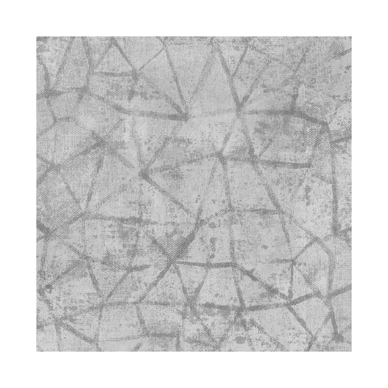 

Papel pintado Resta - Geometrico, Decorativo - Pared, Salon, Dormitorio, Cocina - Gris en Tela no tejida, vinilo, 53 x 100,5 cm