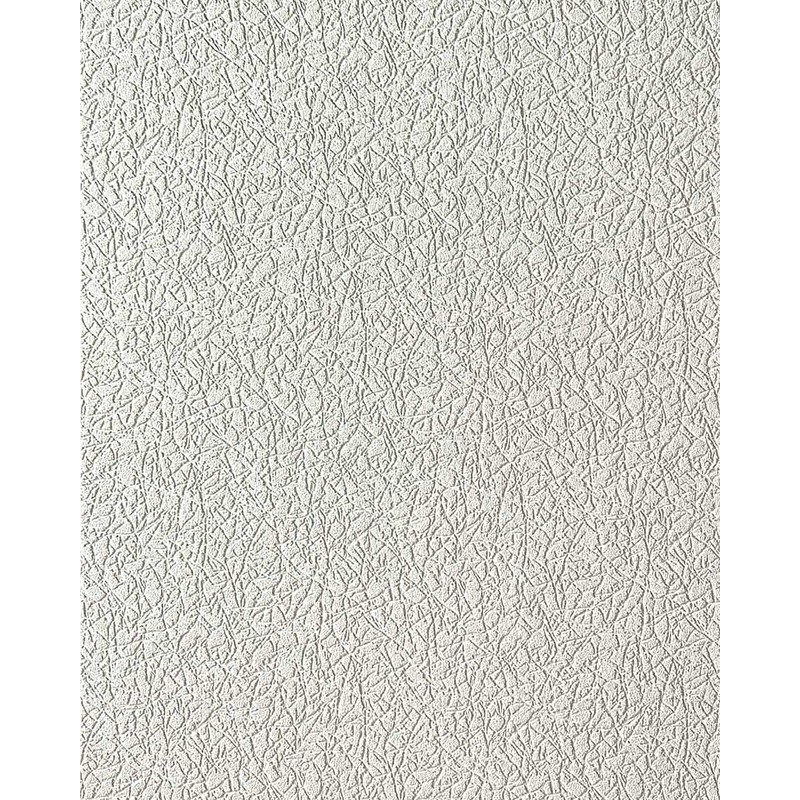 Papel pintado texturado de yeso Edem 206-40 crash con textura de estuco en vinílico espumado blanco 15 m