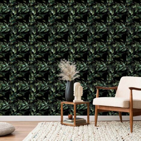 Papel pintado - Verde alado