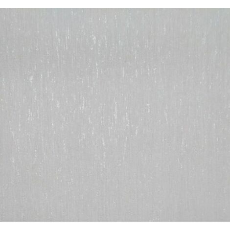 Papel pintado vinílico con rayas de purpurina plateada 10 m Sintra