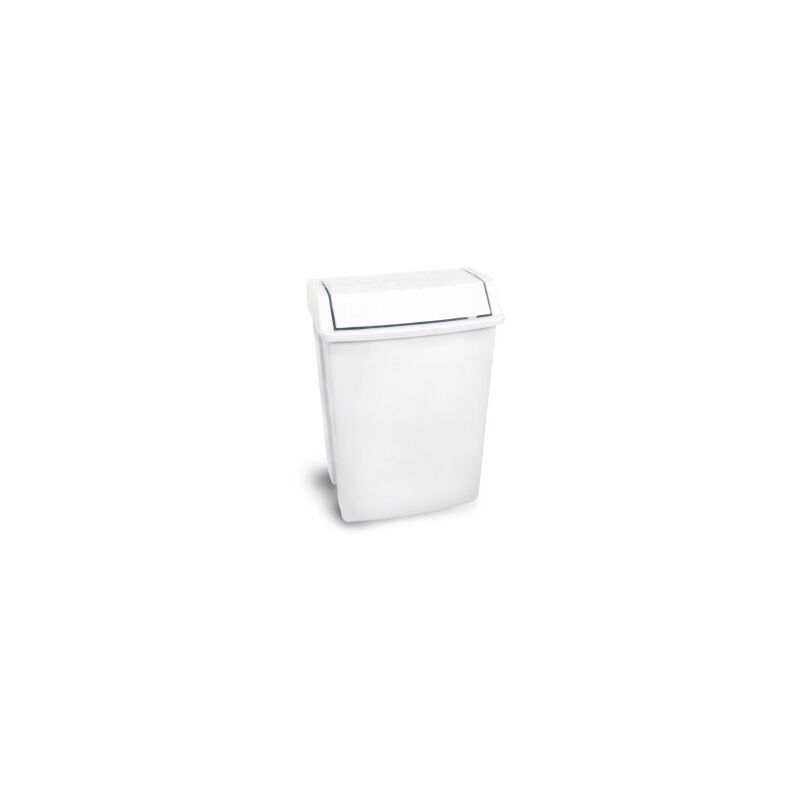

Papelera basculante blanca