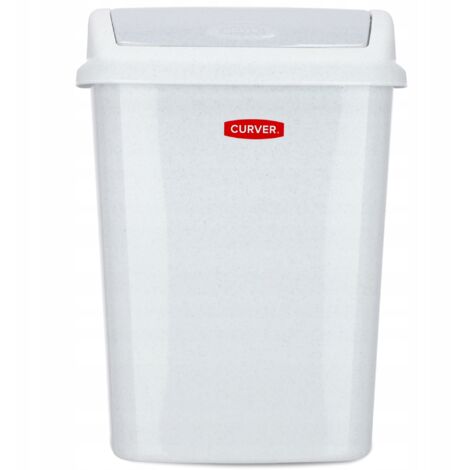 Papelera Basculante Curver 10 L Granito