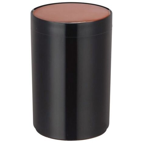 Papelera basculante PP LENA 5L Negro MSV