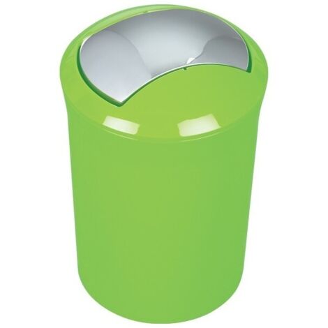Papelera con tapa basculante PS SYDNEY 5L Verde Kiwi Spirella