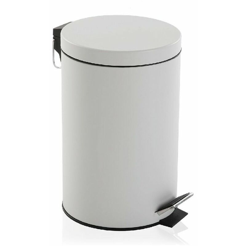 

Papelera Blanco Metal