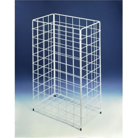 Papelera CWS blanco 410x250x620mm ca. 60 litros