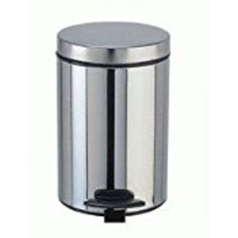 PAPELERA CYJEU BAÑO 3L ACERO INOXIDABLE ROSSIGNOL 90415
