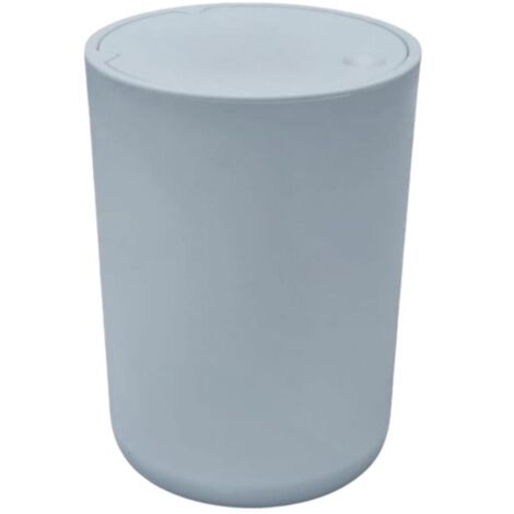Papelera de baño TODAY Utility de 8,5 L Azul Ø21 x H29 cm