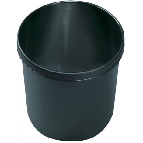Papelera de plástico azul 18l