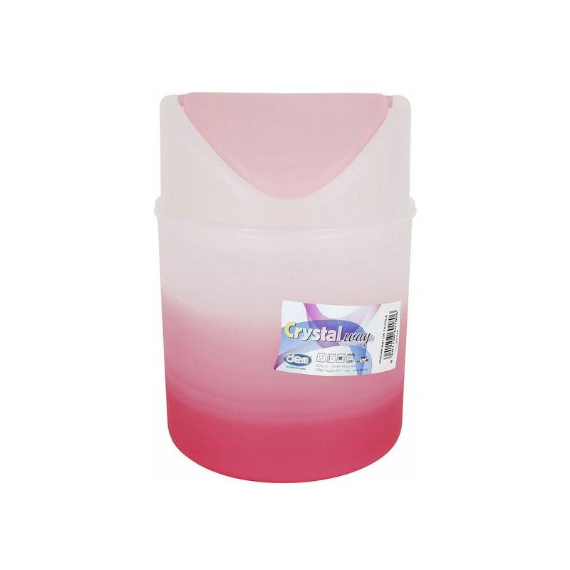 

Papelera Dem Cristalway Basculante (1,5 L) (12,5 x 19 cm)