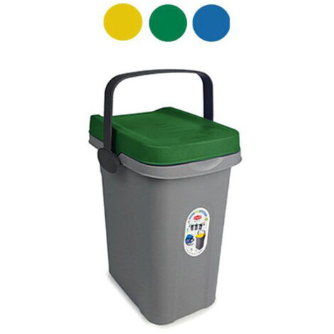 Papelera Home Eco System Gr/Blu L 7 Stefanpl
