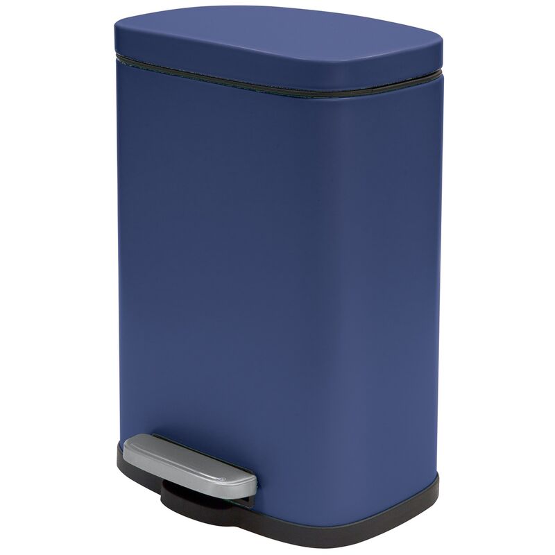 

Papelera para baño con pedal Spirella Akira 5 L. Azul