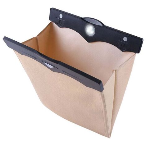 Papelera para coche, impermeable, bolsa para exteriores, organizador de residuos, organizador multifuncional para objetos pequeños.