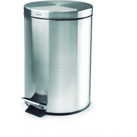 Papelera pedal Inox con pedal 5L