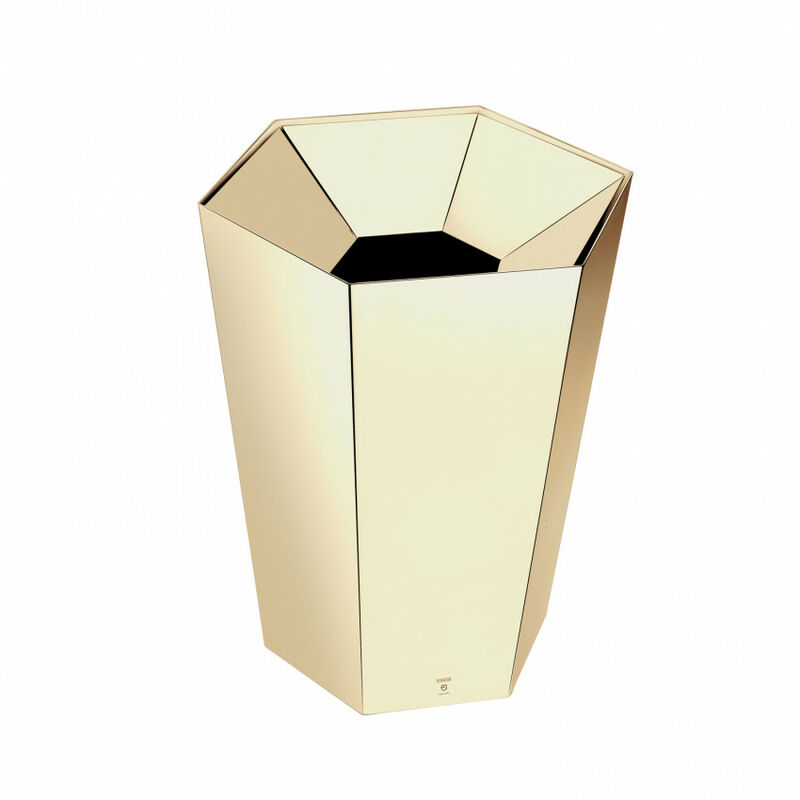 

Papelera Pom d'or Mirage (28,7X25X34,1) Cromo