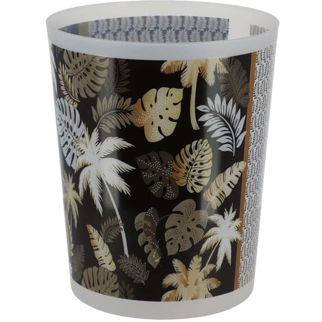 Papelera pp impresa 5l - jungla dorada - Tendance