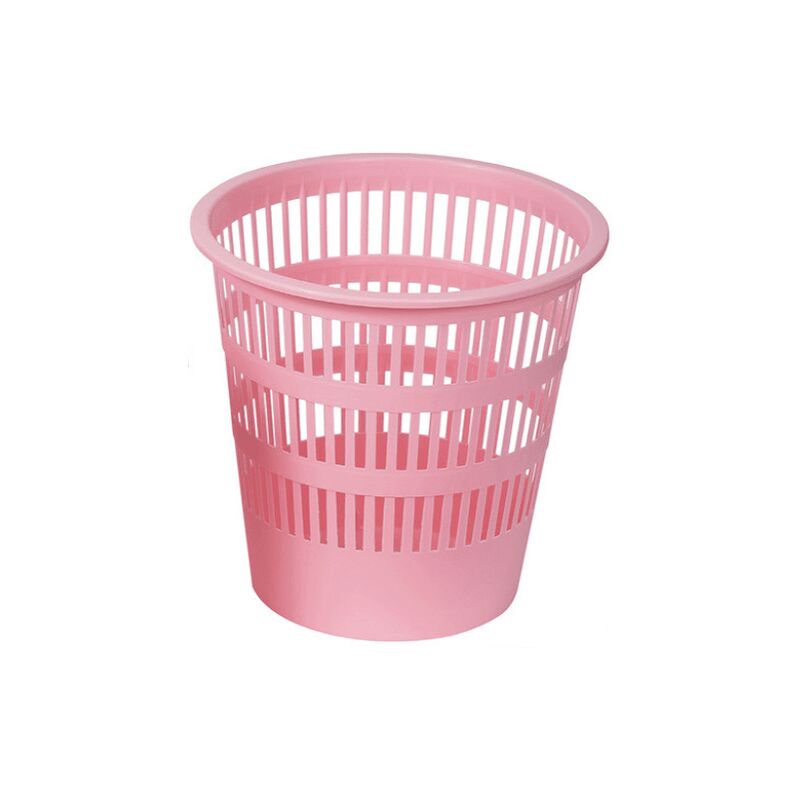 

Papelera rejilla plastico 12 Litros Rosa claro