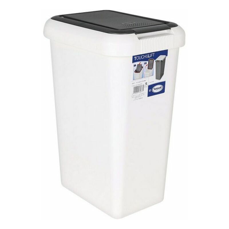 

Papelera Tontarelli Plástico Blanco