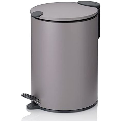 PAPELERAS 12L METAL GRIS CLARO KELA 10640