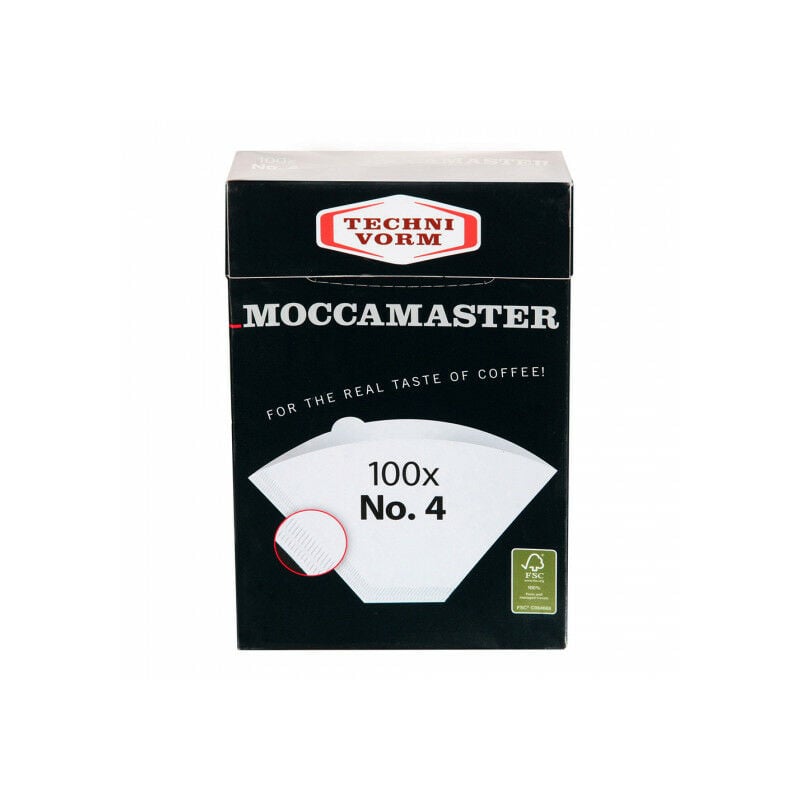 Paper filters for coffee maker Moccamaster No.4